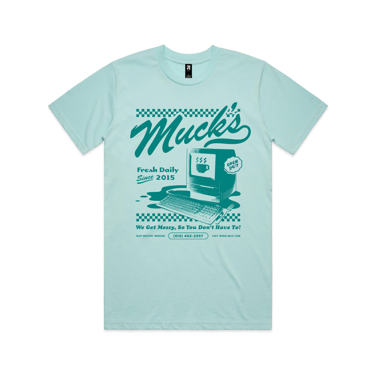 Muck's fresh daily tee