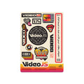 Video.js sticker sheet